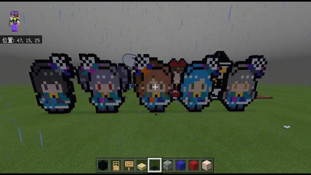 ダクバ マイクラでドット絵 1 山椒はこつぶでも ダクバ マイクラでドット絵 1 山椒はこつぶでも
