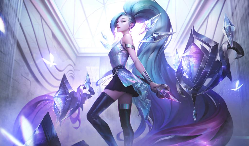リーグオブレジェンド キャラカード ロル 韓国限定 LOL 未開封パック 特典】リーグ・オブ・レジェンド K/DA カイ=サ 1/7 完成品