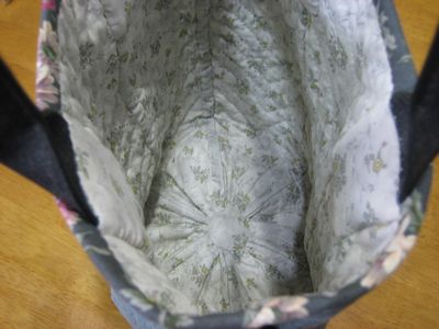 花のバックの内側