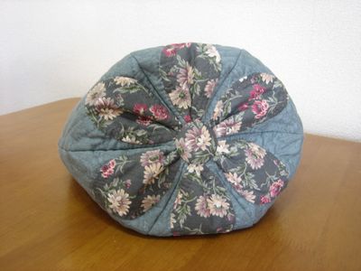 大きな花のバックの底