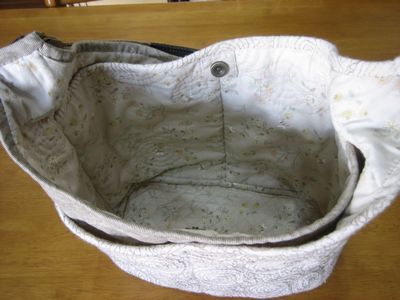 ポッケットいっぱいバックの内側