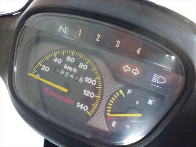 チアーのスピードメーター バイク道