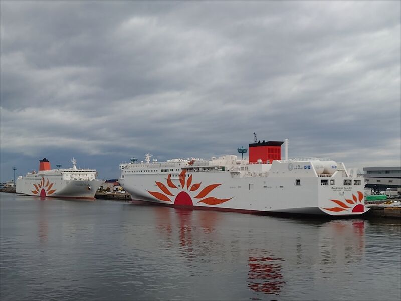 番外編 ① 商船三井「さんふらわあ むらさき」 : バイク道