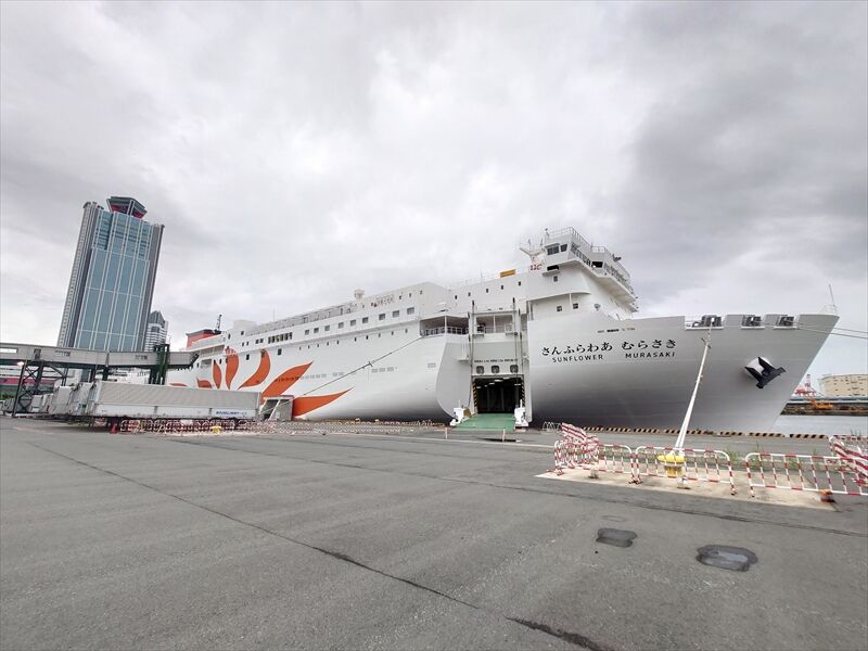 番外編 ① 商船三井「さんふらわあ むらさき」 : バイク道