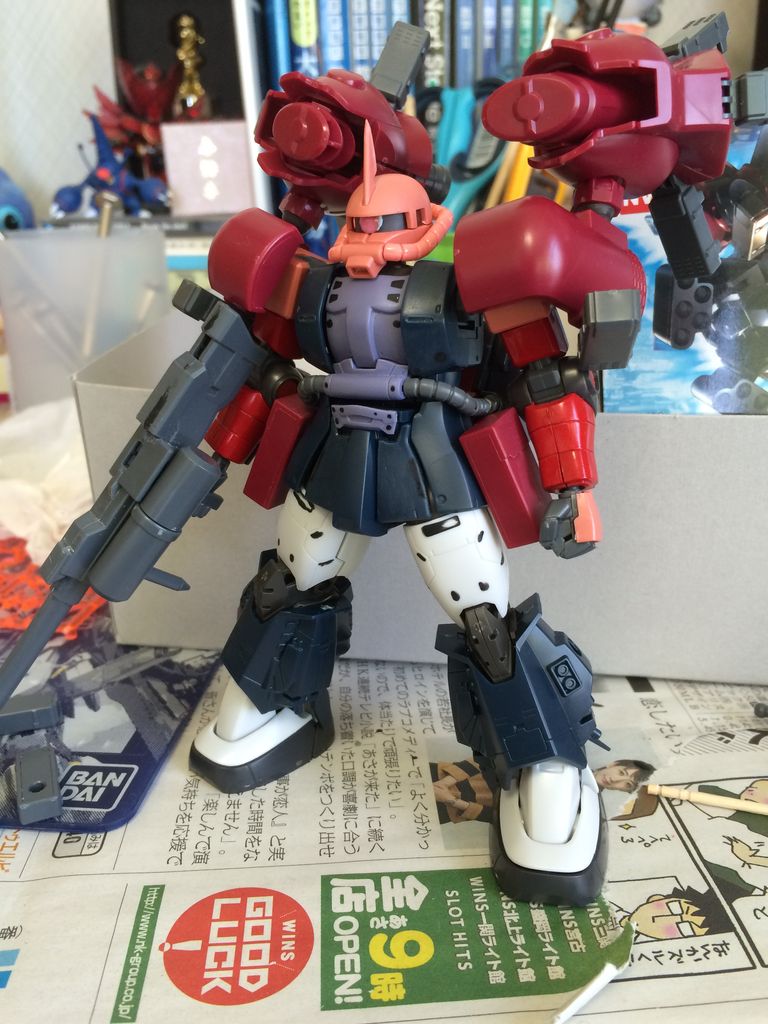Hg ザクアメイジングラピッド 制作記 ゼロの雑記帳