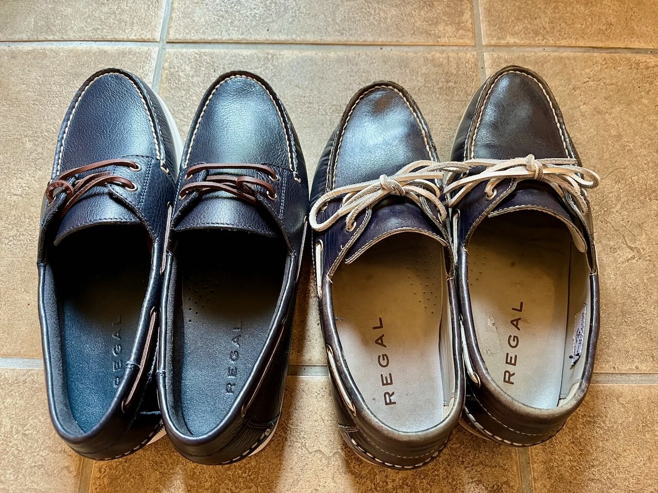 ほぼ新品】◾️REGAL リーガル◾️デッキシューズ◾️954R◾️本革