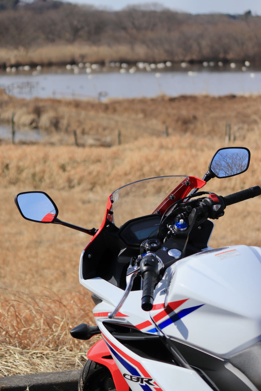 真冬のお散歩ツーリング : アコードワゴンとCBR400RとNS50Fと
