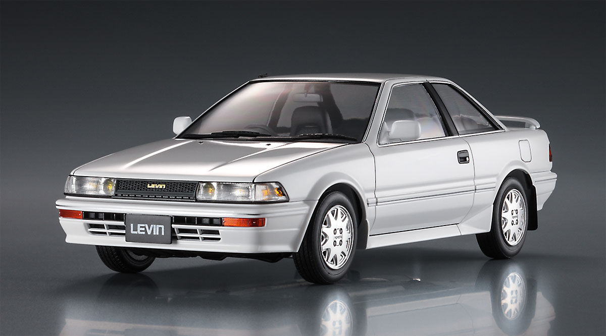 懐かしいカローラレビンae92 初のプラモデル化 アコードワゴンとcbr400rとns50fと