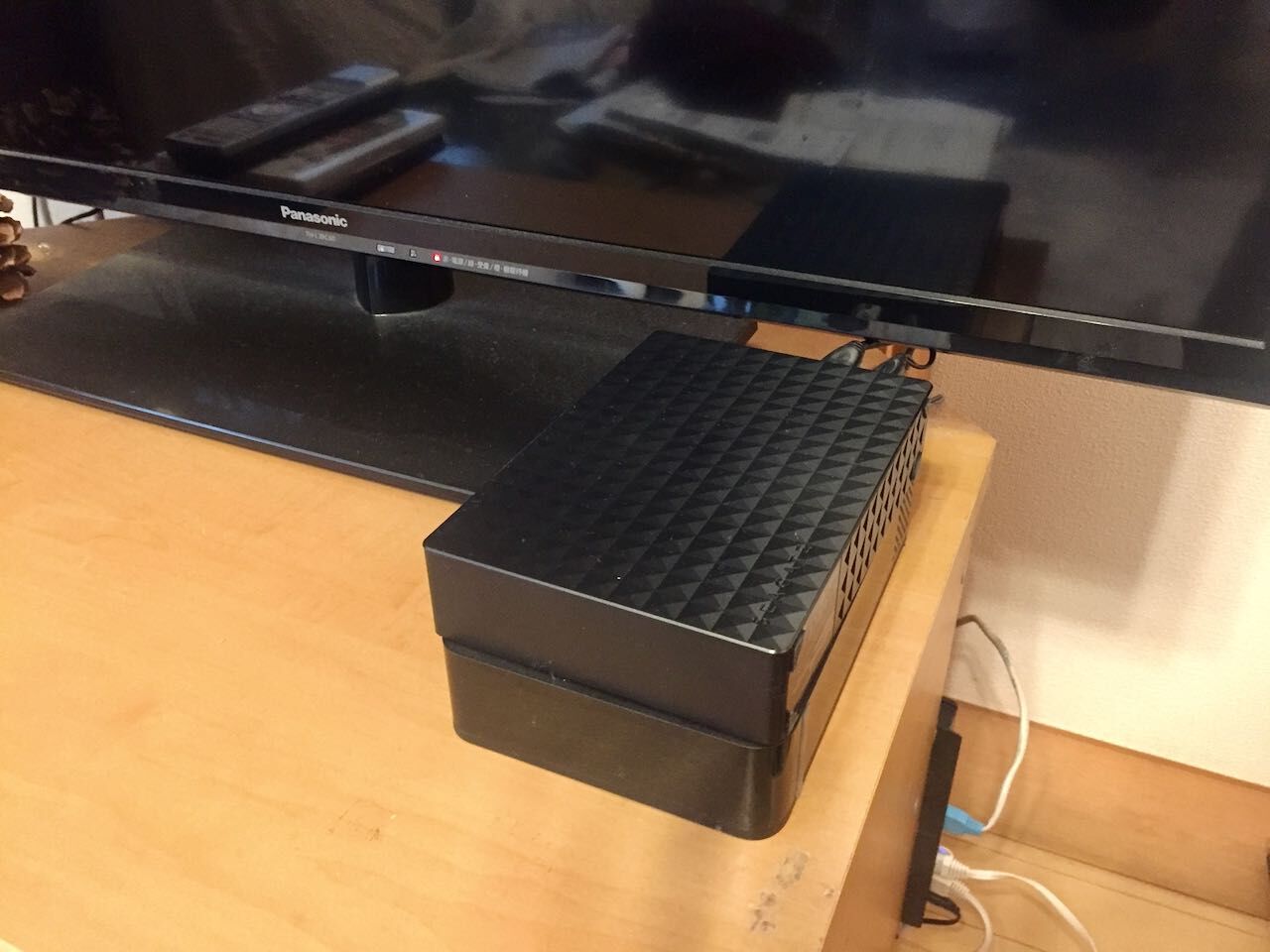 Panasonic テレビ USB HDD録画対応 TH-19D300（テレビ録画用