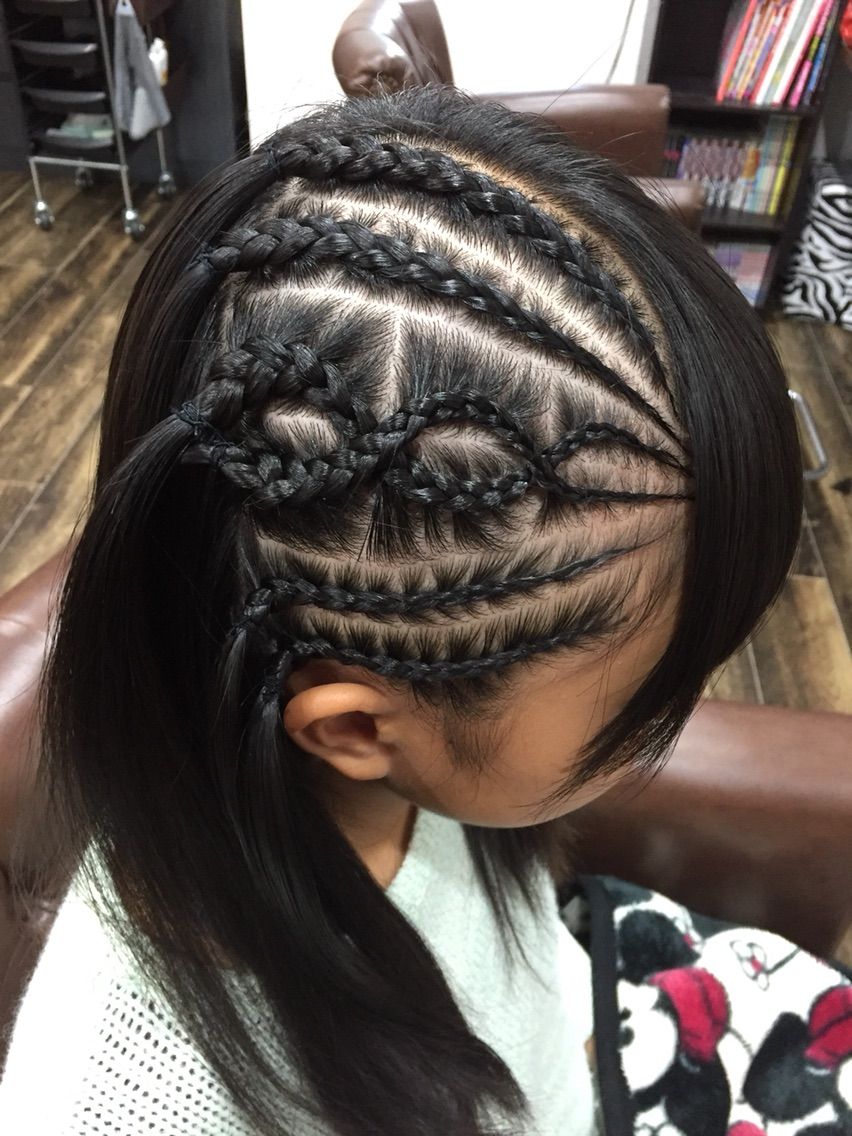 ダンス発表会 コーンロウ お着付け 山口市美容院hair Salon Coupleのblog