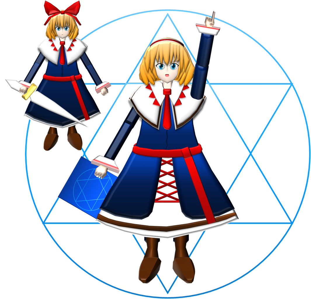 19 トレジャーハンターの黒魔道士 アリス マーガトロイド 攻撃時 東方幻想物語