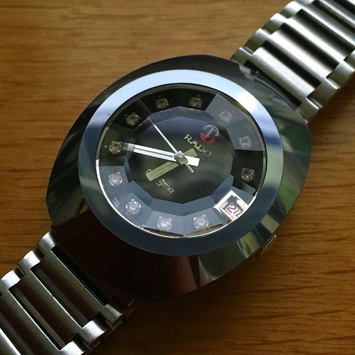 RADO Diastar1 (11P diamonds) [Black Diamond / Roy Brown RADO Diastar1 (11P diamonds) [Black Diamond / Roy Brown