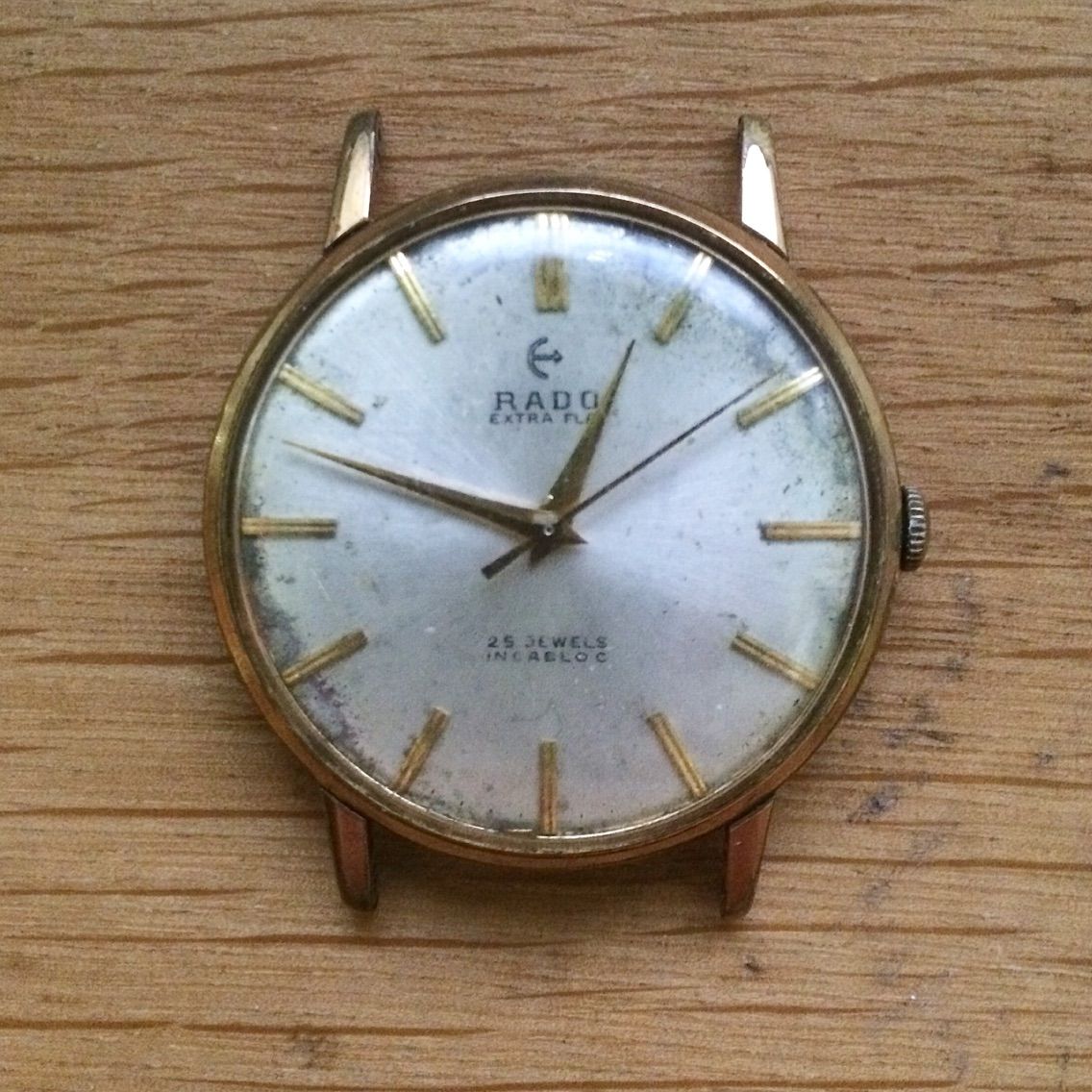 IK☆1円～ RADO ラドー エクストラフラット EXTRA FLAT 25石 手巻 