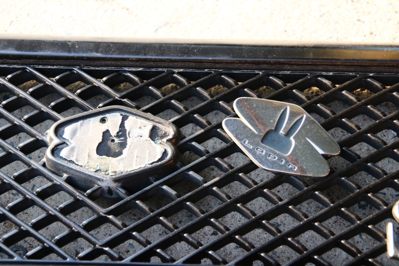 ラパン He22sオプショングリル取り付けの巻 今日の牛村さん 介護と育児と改造日誌