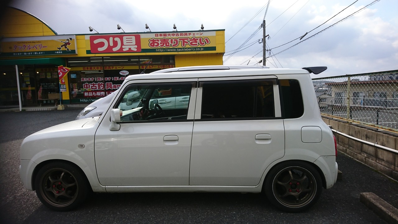 ラパン HE21S 純正リアウィング