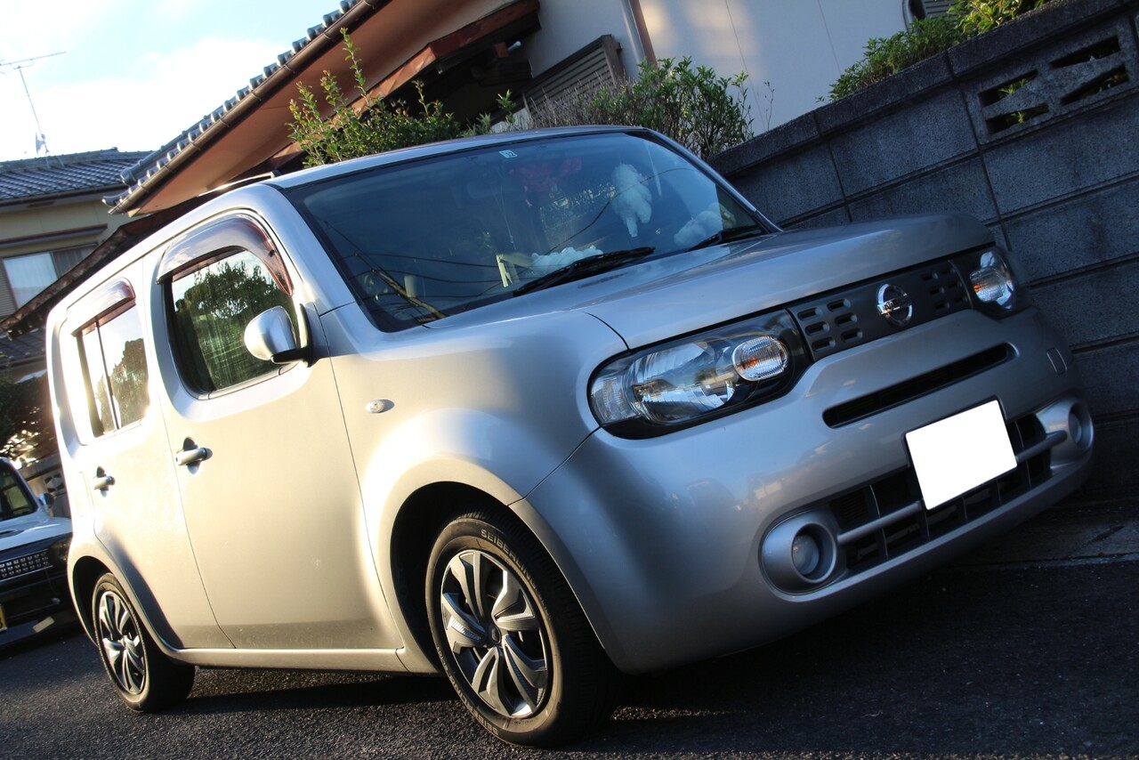 キューブ 嫁の車に内緒でダウンサスを入れてみた件の巻 今日の牛村さん 介護と育児と改造日誌 キューブ 嫁の車に内緒でダウンサスを入れてみた件の巻 今日の牛村さん 介護と育児と改造日誌