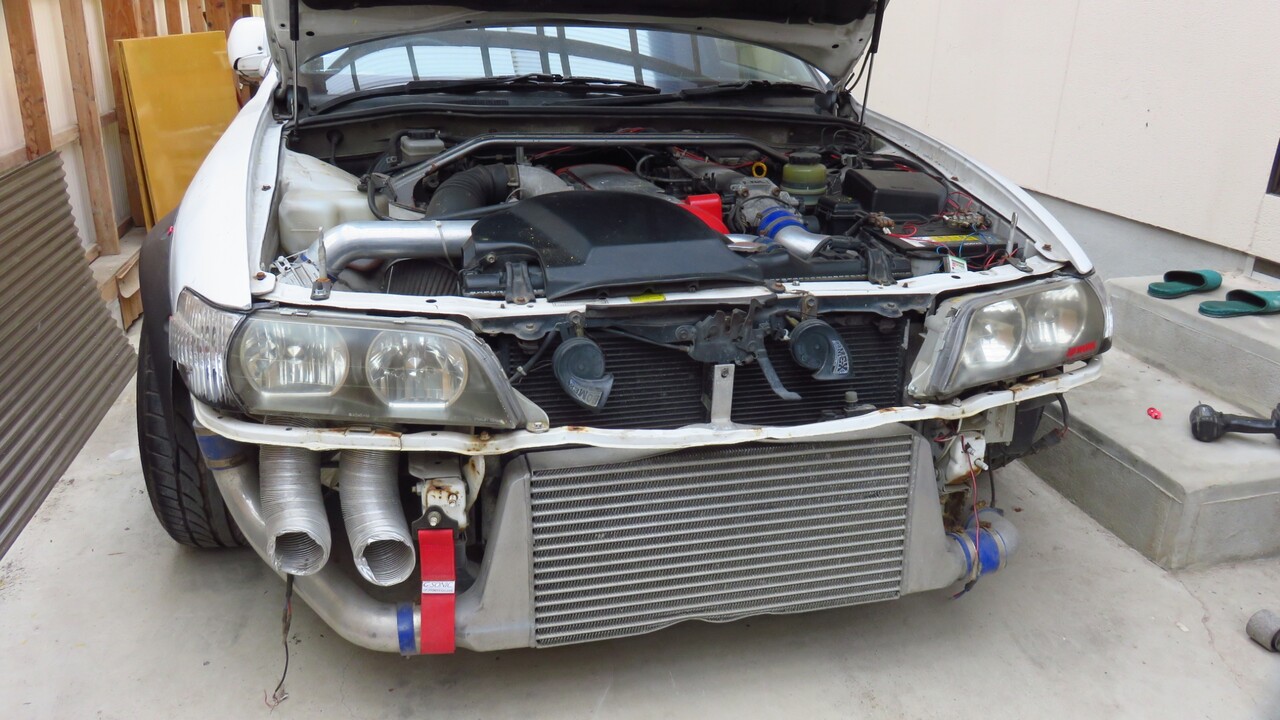 jzx100 インタークーラー
