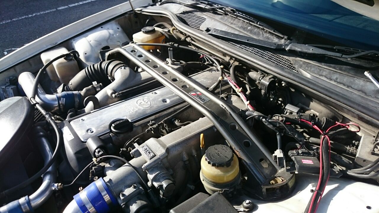 チェイサーjzx110足回り移植の巻 その２ 今日の牛村さん 介護と育児と改造日誌