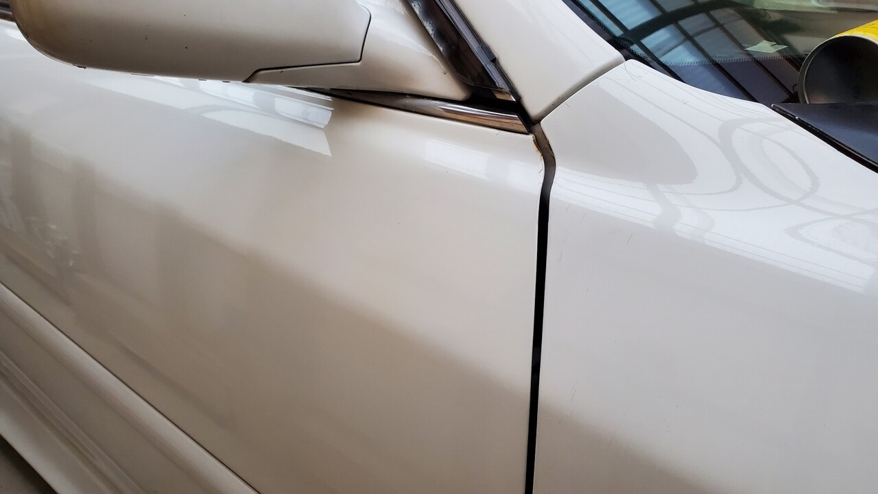 チェイサー ステッカー剥がしの巻 今日の牛村さん 介護と育児と改造日誌