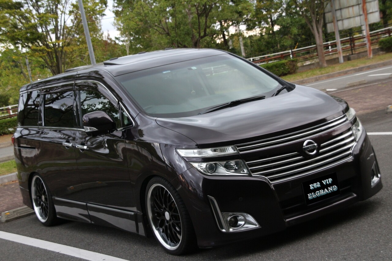 エルグランド ホイール交換の巻 今日の牛村さん 介護と育児と改造日誌