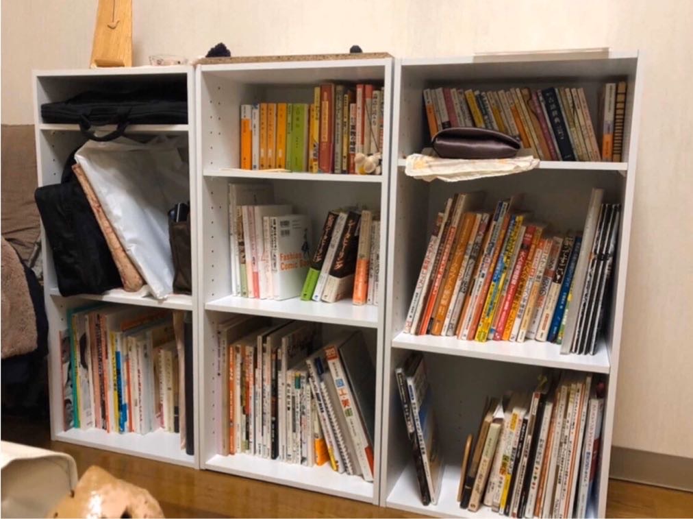 22分でスピード解決した妹の本棚問題 : *LittleHome* Powered by