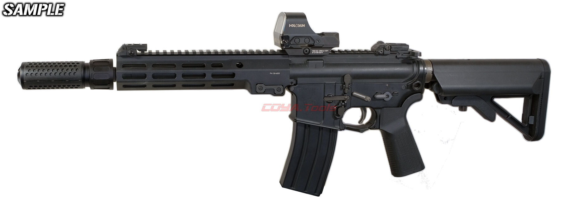 KAC タイプ M4 556 QDC CQB サイレンサー & フラッシュハイダー