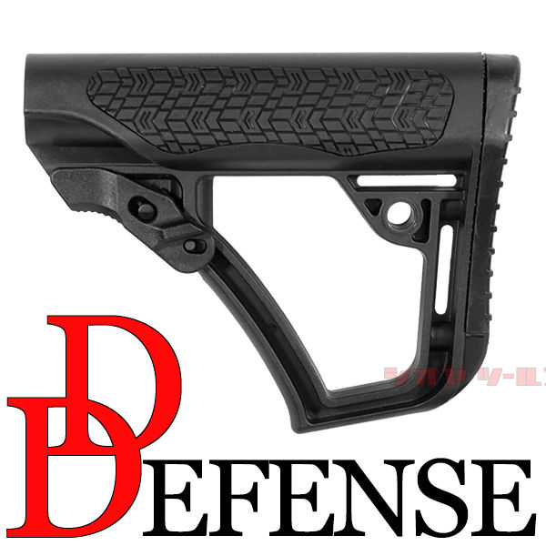 M4用 DANIEL DEFENSE タイプ ポリマー ストック(Enhanced Buttstock AR