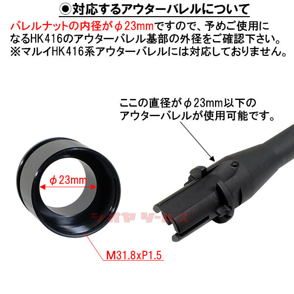 HK416用 Geissele SMR MK15タイプ ハンドガード(ガイズリー Super