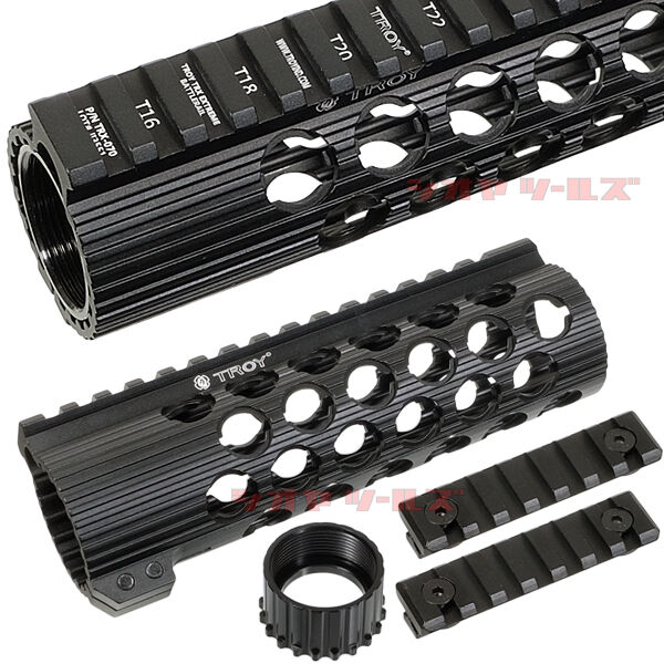 M4用 TROY TRX BATTLE RAIL タイプ ハンドガード 7インチ M4用 TROY TRX BATTLE RAIL タイプ ハンドガード 7インチ