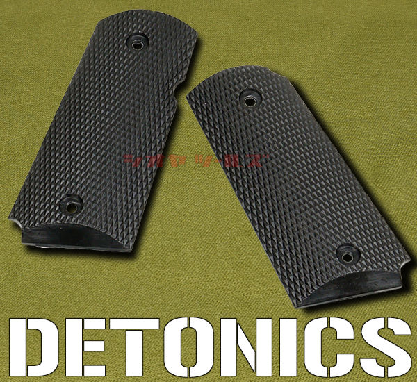 デトニクス系用 チェッカード グリップ パネル BK(DETONICS デトニクス系用 チェッカード グリップ パネル BK(DETONICS