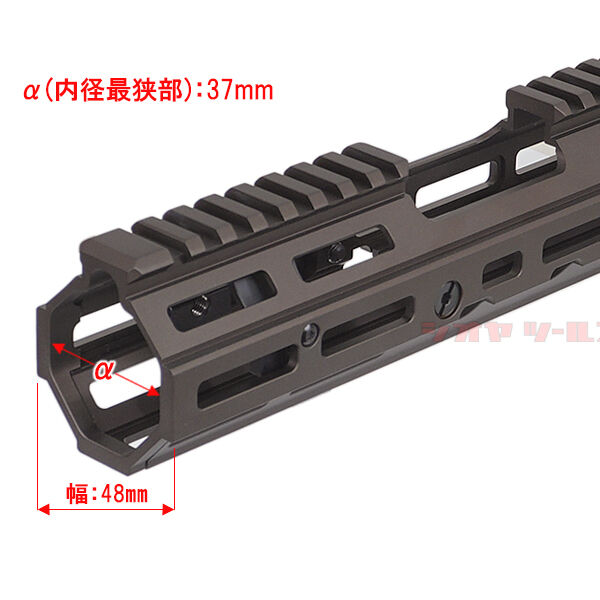LDT Daniel Defense RISⅢハンドガード 9 5インチ FDE M-LOK