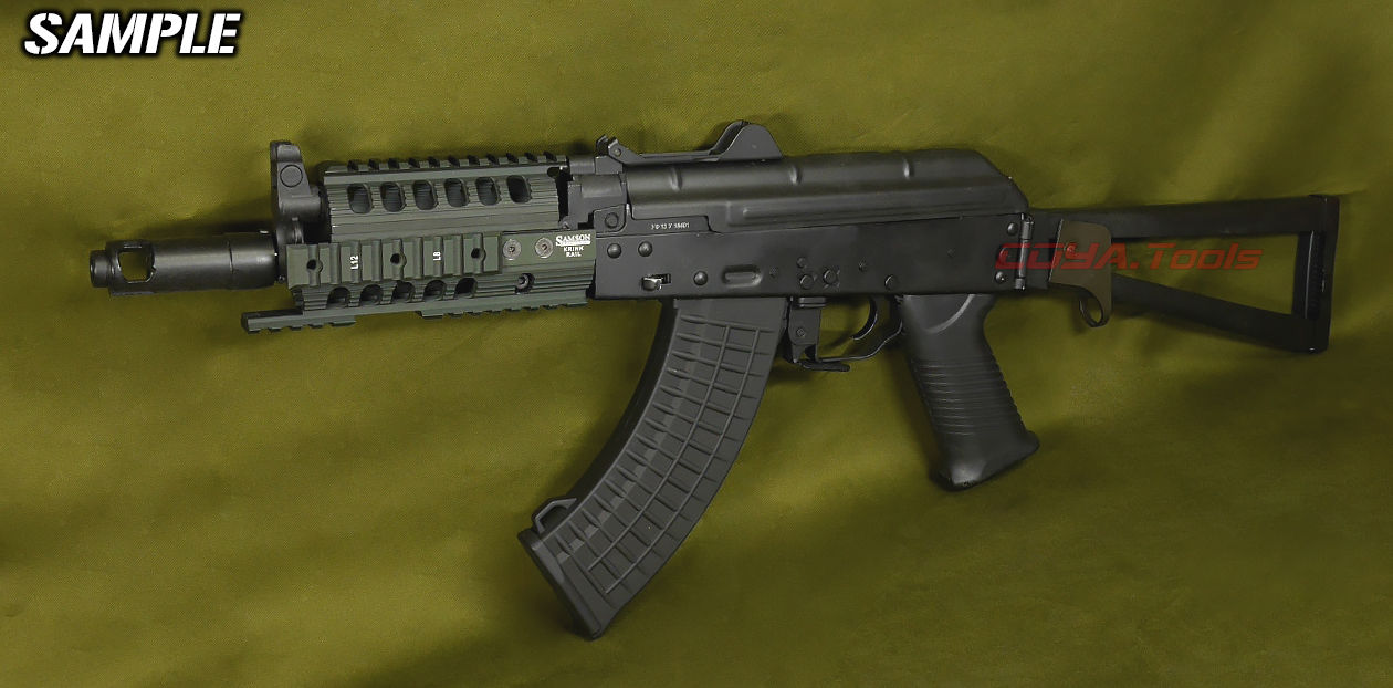 サウクリップ様☆専用 電動AK47用 SAWタイプ TACTICAL GRIP(AK74 タクティカル