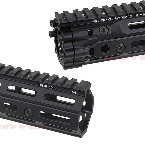 M4用 DANIEL DEFENSE RISⅢ タイプ HANDGUARD 10.5inch ( ダニエル