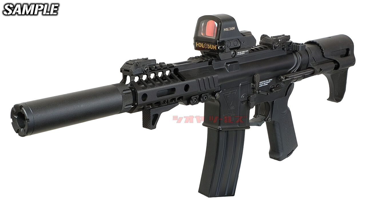 M4用 SLR Rifleworks HELIXタイプ アルミ HANDGUARD M-LOK 5.5インチ ( 5.5inch : COYA ...