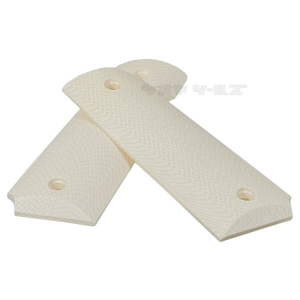 ★1911用 グリップ アイボリー硬質素材 ☆1911用 グリップ アイボリー硬質素材 ☆1911用 グリップ アイボリー