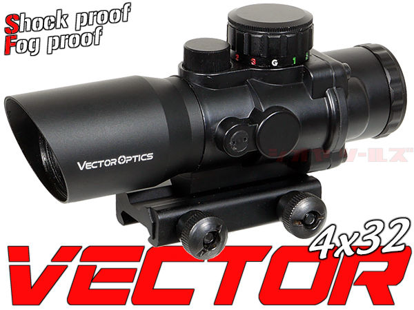 Tac Vector Optics製 TALOS 4x32 4倍 SCOPE( SCOC-09 DOT SIGHT Tac Vector Optics製 TALOS 4x32 4倍 SCOPE( SCOC-09 DOT SIGHT
