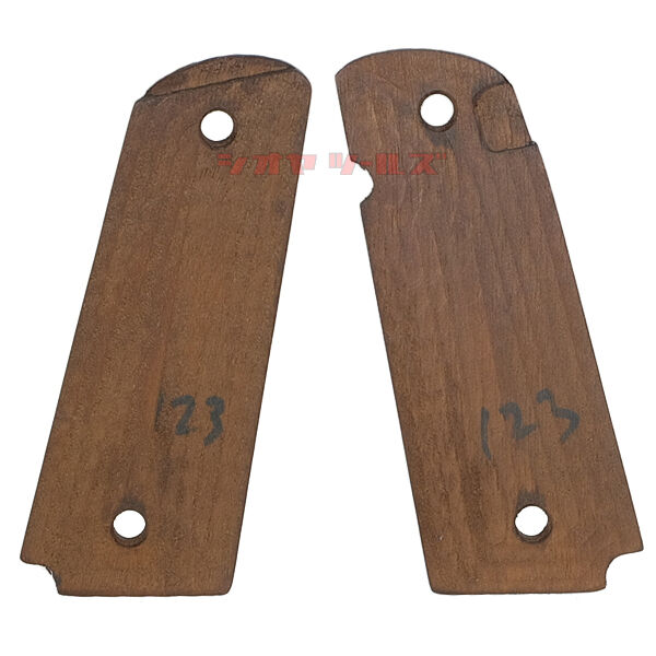 マルイ M1911用 NIGHTHAWK タイプ リアルウッド GRIPS (REAL WOOD MEU