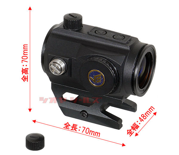 Vector Optics製 SCRAPPER 1X25 TACTICAL ドットサイト(DOTSIGHT MICRO