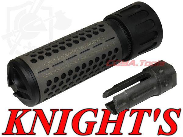 消音材入り！フラッシュハイダー付き5.56RC2タイプ サプレッサー