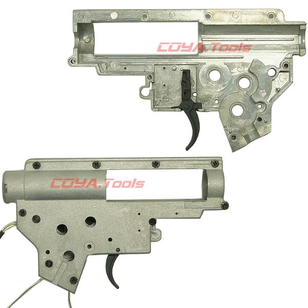 ★マイクロスイッチ★AF製 マルイ 電動M4用 Ver2 フルコンプ メカボックス 後方配線(メカボ クイックチェンジ スプリングガイド ARMY FORCE ARMY FORCE製 マイクロスイッチ 強化メカボックス Ver2 (メカBOX