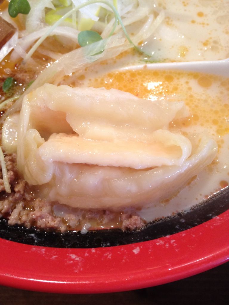 麺やたぶきん 新潟市中央区 塩えびワンタンめん いさっぺの全力で脱力
