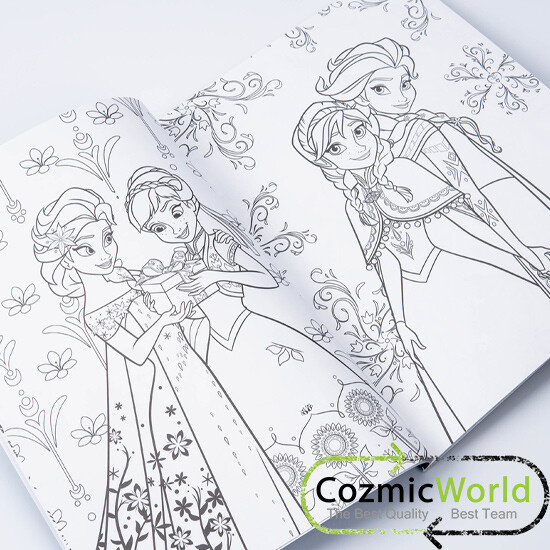 Frozen アナと雪の女王 塗り絵本 コスプレのオーダーメイド専門店 Cozmicworldのブログ Frozen アナと雪の女王 塗り絵本 コスプレのオーダーメイド専門店 Cozmicworldのブログ