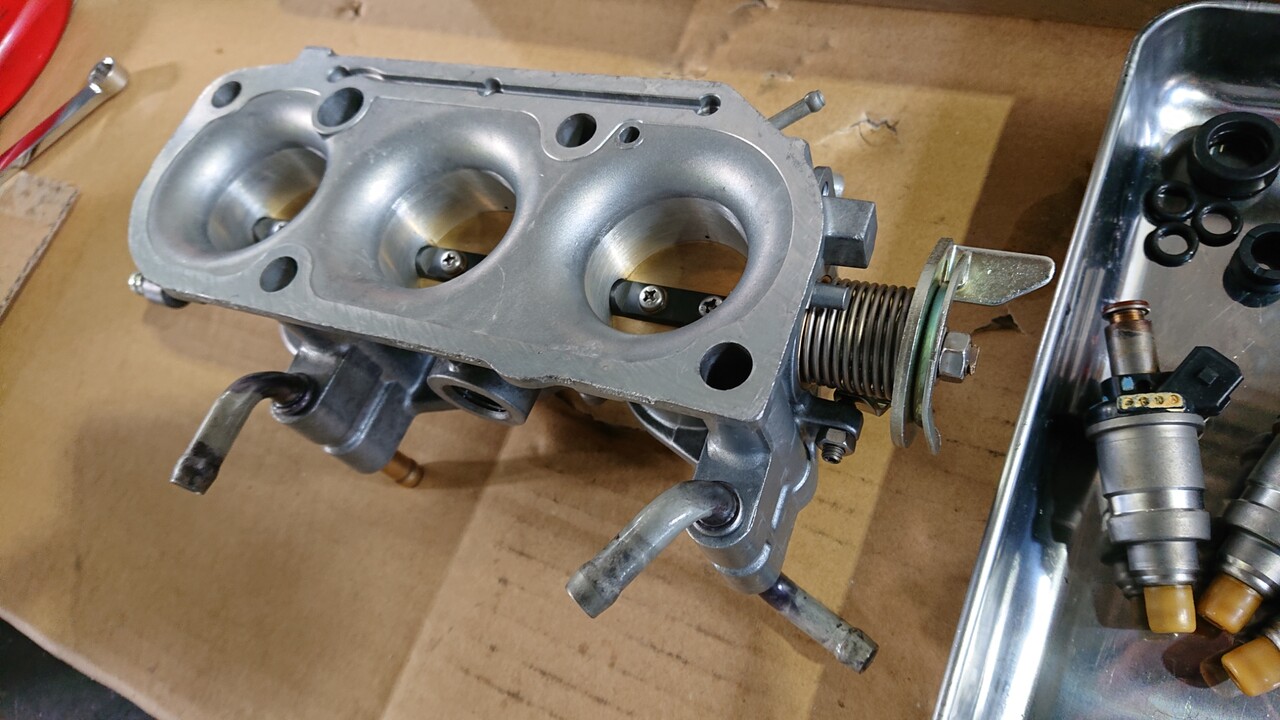 希少 インジェクター流用 ビート(PP1) インマニ+スロットルボディ 希少 インジェクター流用 ビート(PP1) インマニ+スロットルボディ