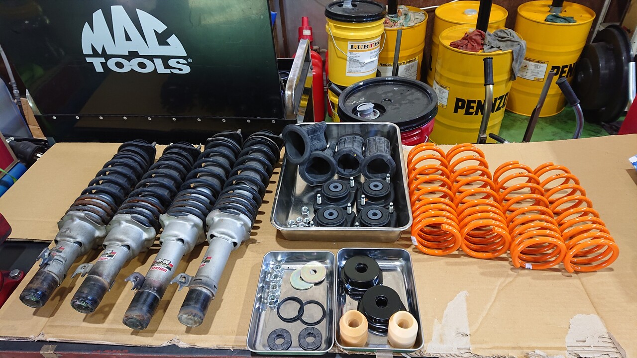 無限サスペンションキットでも味付けしてみます : 浜松でネジをまわす