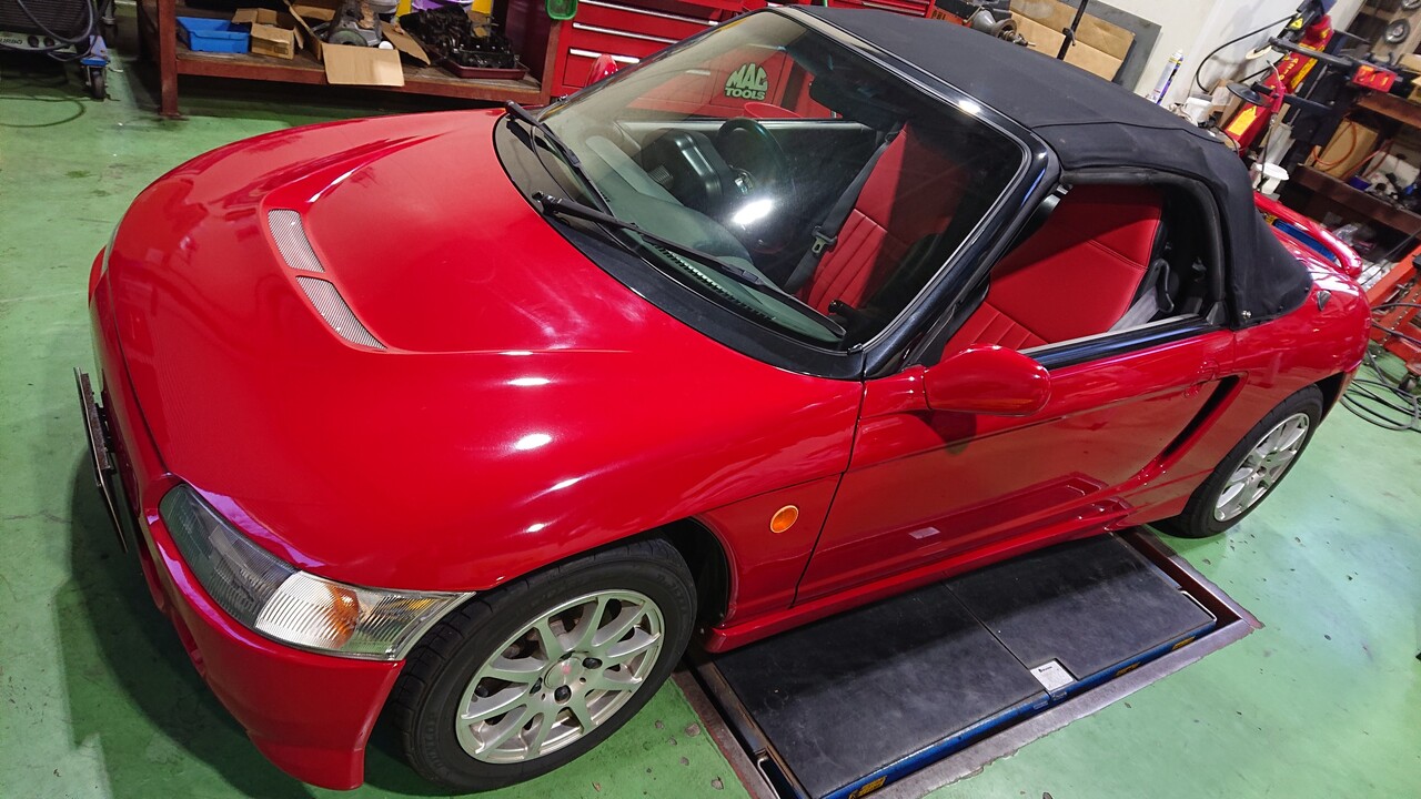中古車情報 ホンダ ビート ミラノレッド 02 23ご成約 浜松でネジをまわす社長の日記 中古車情報 ホンダ ビート ミラノレッド 02 23ご成約 浜松でネジをまわす社長の日記