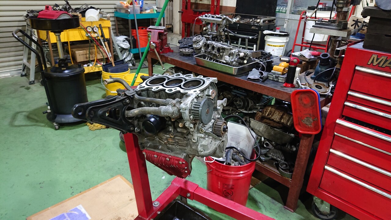 66.15mmCLRピストン テストエンジン製作中です : 浜松でネジをまわす 