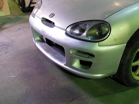 イメージ確認～カプチーノ NEWフロントバンパー製作記 : 浜松でネジを