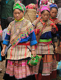 Hmong women in Vietnam