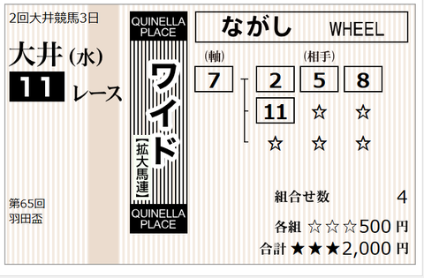 4.29大井11R