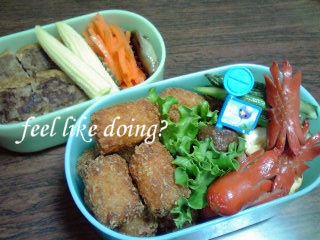 茶色い弁当(笑